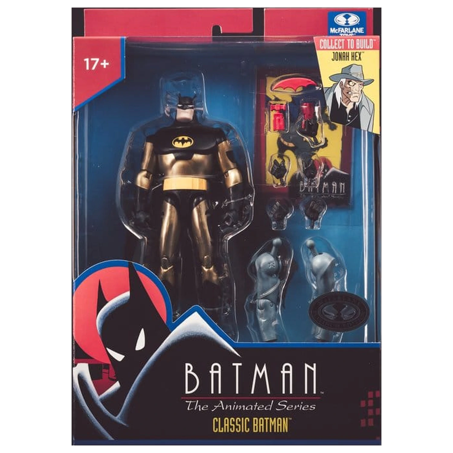 Batman: The Animated Series DC Direct Build-A Akcijske Figurice Val 5 Classic Batman (Platinum Edition) 15 cm fotografija izdelka