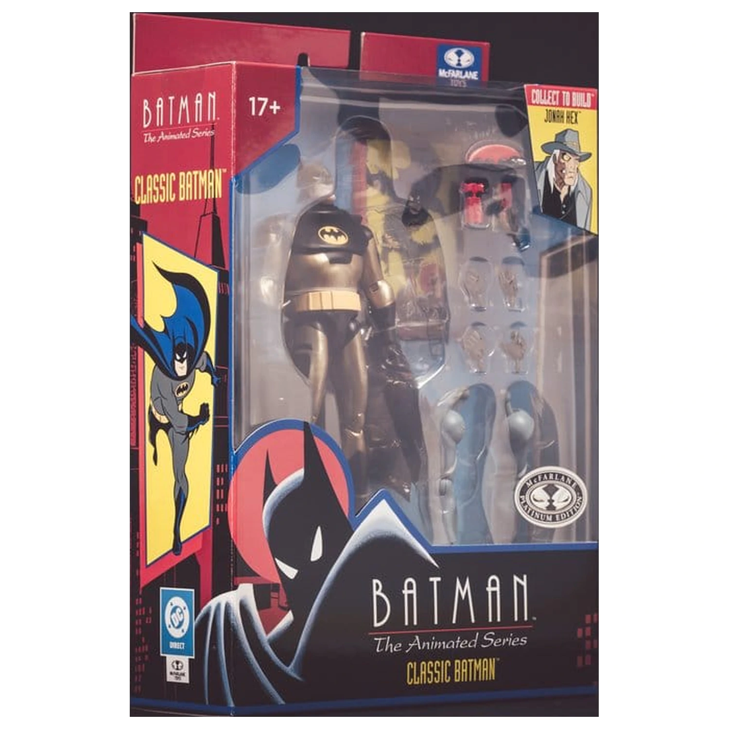 Batman: The Animated Series DC Direct Build-A Akcijske Figurice Val 5 Classic Batman (Platinum Edition) 15 cm fotografija izdelka