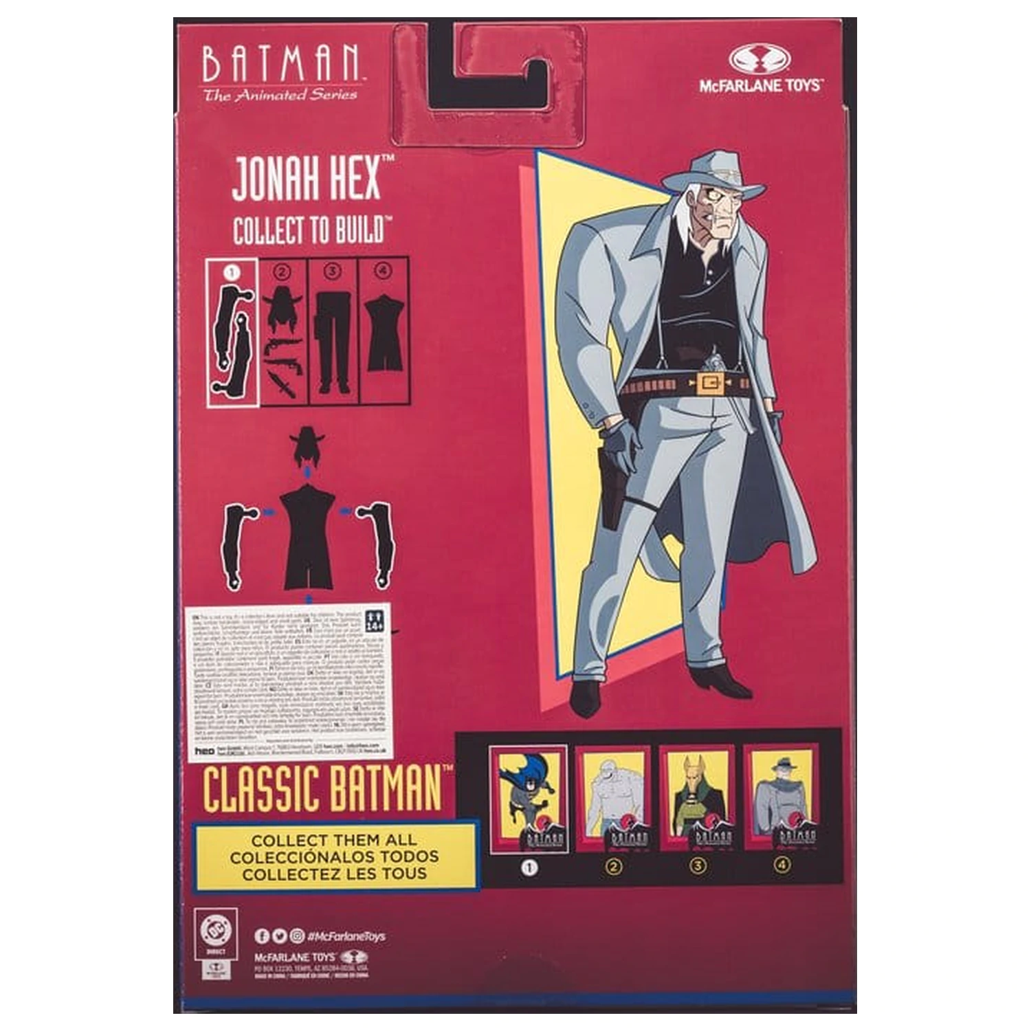 Batman: The Animated Series DC Direct Build-A Akcijske Figurice Val 5 Classic Batman (Platinum Edition) 15 cm fotografija izdelka