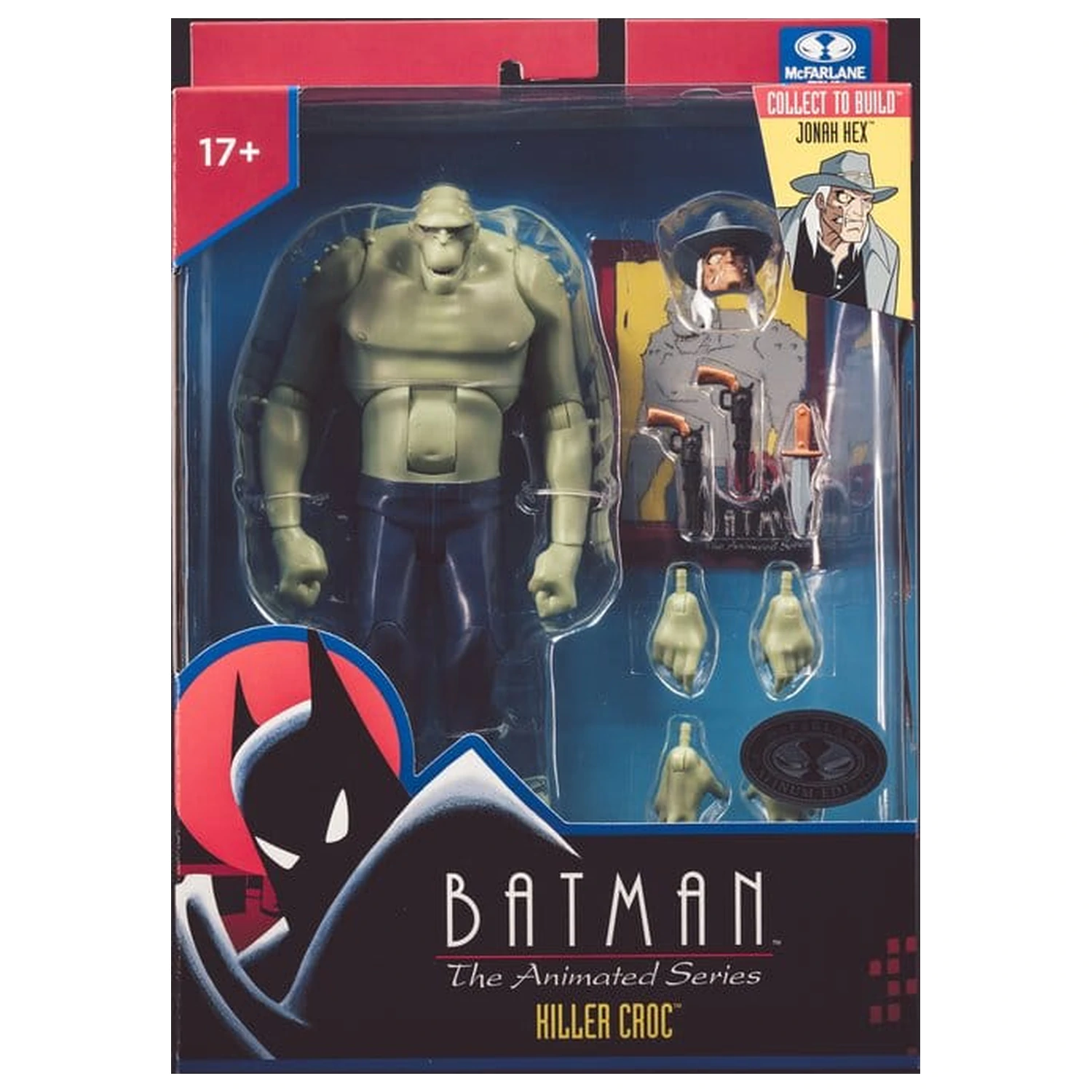 Batman: The Animated Series DC Direct Build-A Akcijske figure Val 5 Killer Croc (Platinum Edition) 15 cm fotografija izdelka