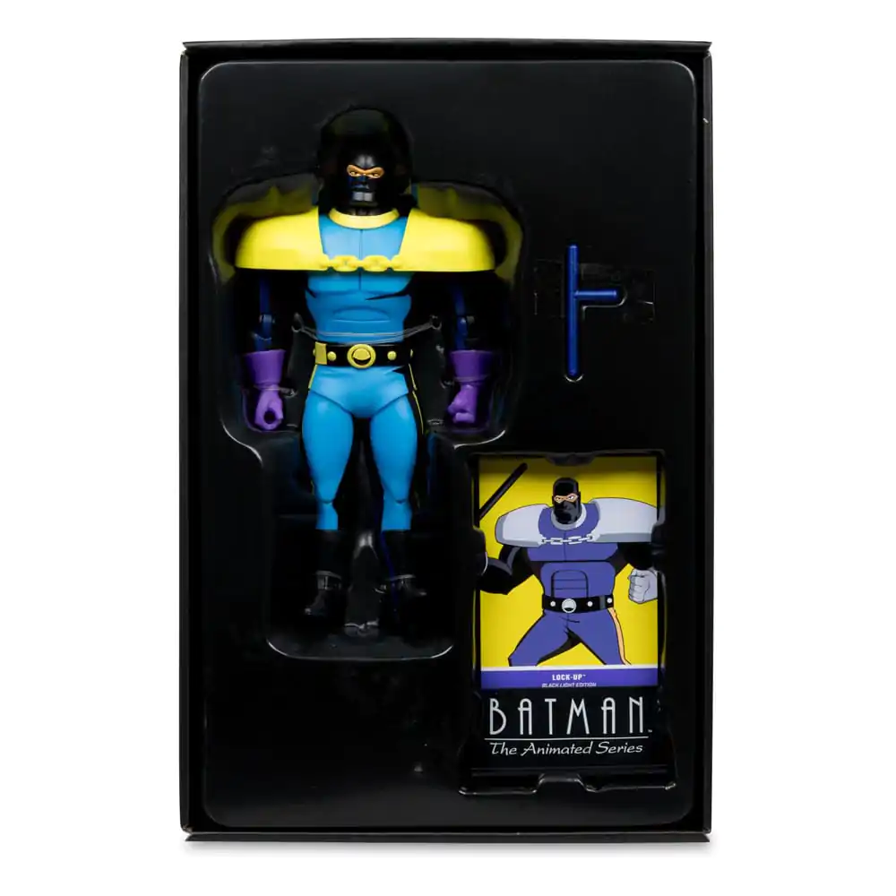 Batman: The Animated Series DC Direct Build-A akcijske figure Wave 5 Lock-Up Black Light Edition (Gold Label) 15 centimetrov fotografija izdelka