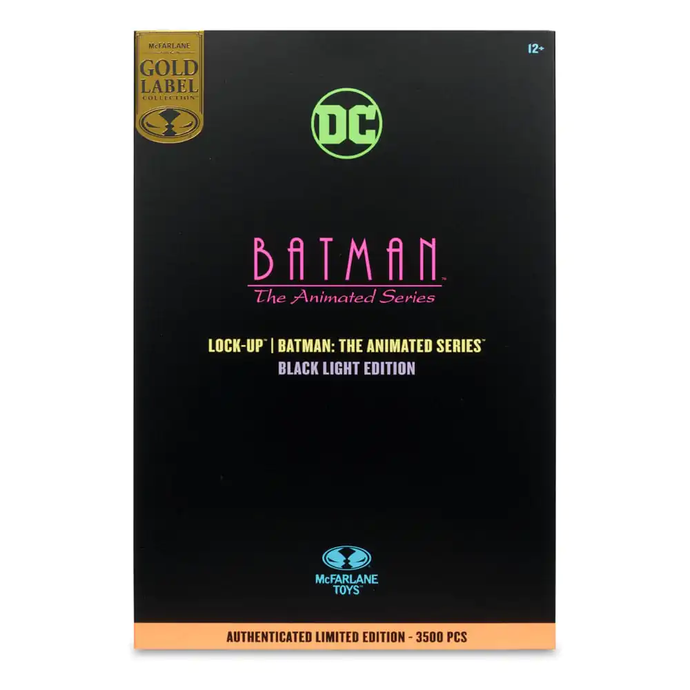 Batman: The Animated Series DC Direct Build-A akcijske figure Wave 5 Lock-Up Black Light Edition (Gold Label) 15 centimetrov fotografija izdelka