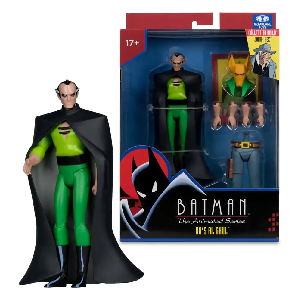 Batman: The Animated Series DC Direct Build-A akcijske figure Wave 5 Ras Al Ghul 15 cm fotografija izdelka