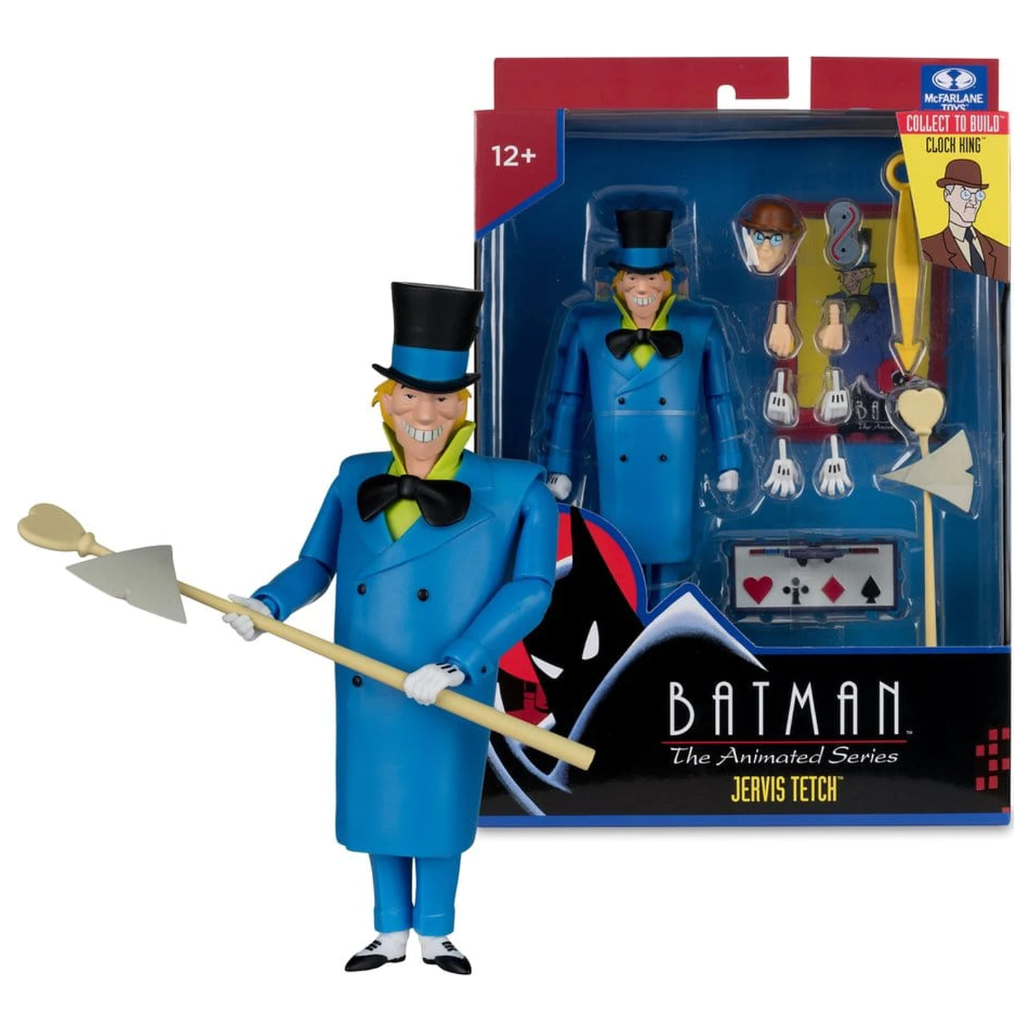 Batman: The Animated Series DC Direct Build-A akcijske figure val 7 Jervis Tetch (Mad Hatter) 15 cm fotografija izdelka