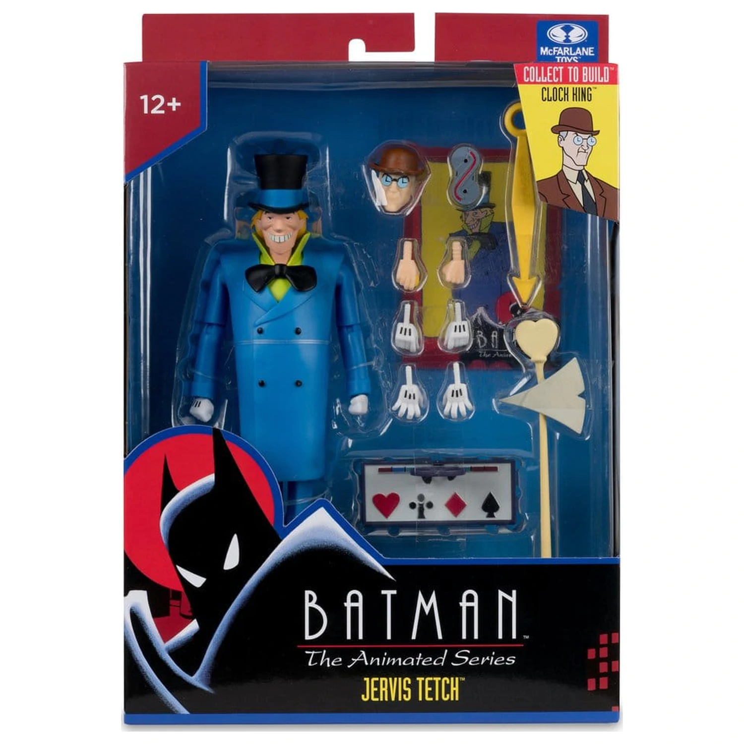 Batman: The Animated Series DC Direct Build-A akcijske figure val 7 Jervis Tetch (Mad Hatter) 15 cm fotografija izdelka