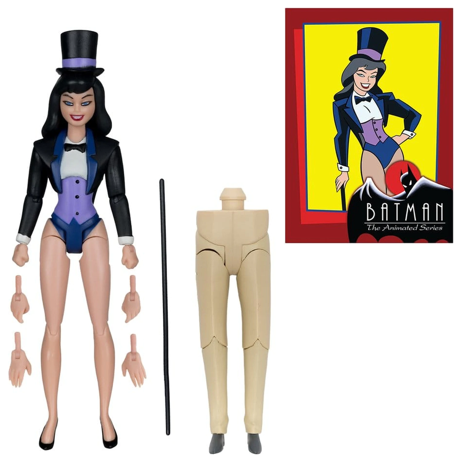 Batman: The Animated Series DC Direct Build-A akcijske figure val 7 Zatanna 15 cm fotografija izdelka