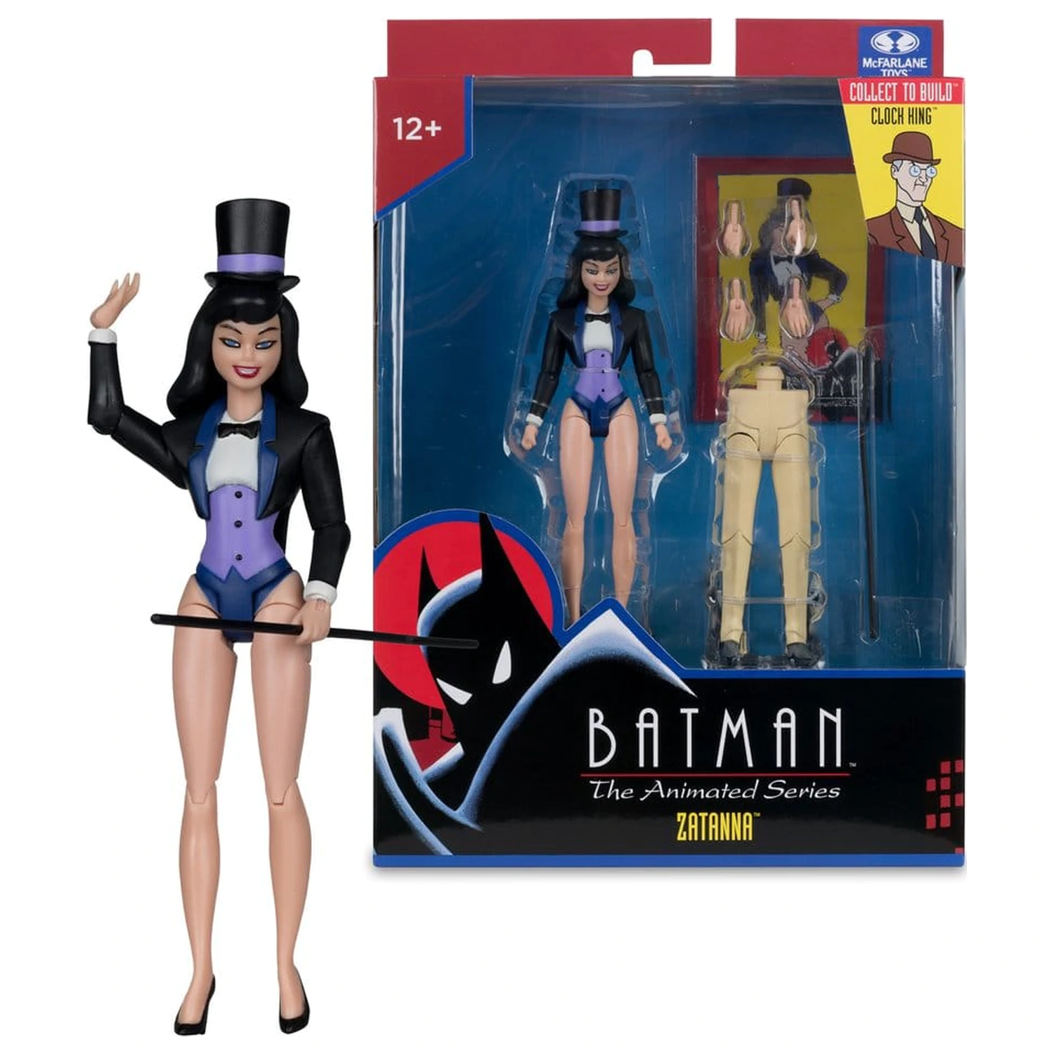 Batman: The Animated Series DC Direct Build-A akcijske figure val 7 Zatanna 15 cm fotografija izdelka