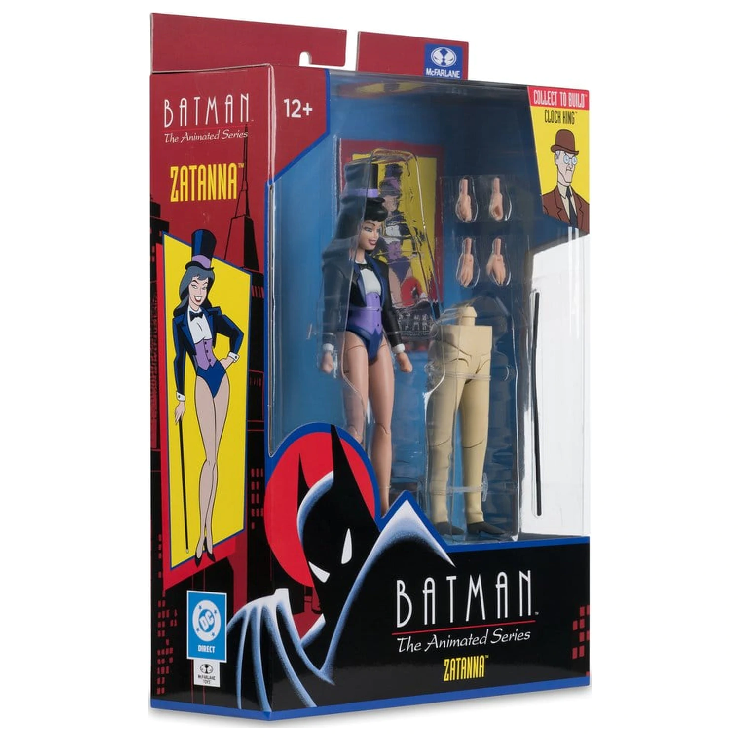 Batman: The Animated Series DC Direct Build-A akcijske figure val 7 Zatanna 15 cm fotografija izdelka