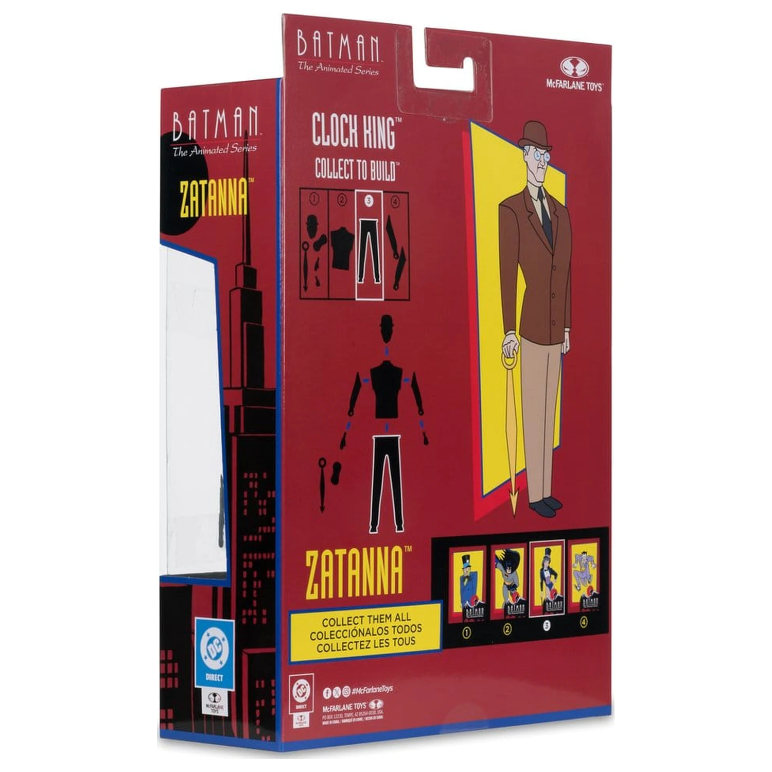 Batman: The Animated Series DC Direct Build-A akcijske figure val 7 Zatanna 15 cm fotografija izdelka