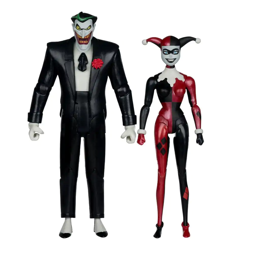 Batman: The Animated Series DC Direct Akcijske figure Harley Quinn & The Joker (Mad Love) (Gold Label) 18 cm fotografija izdelka