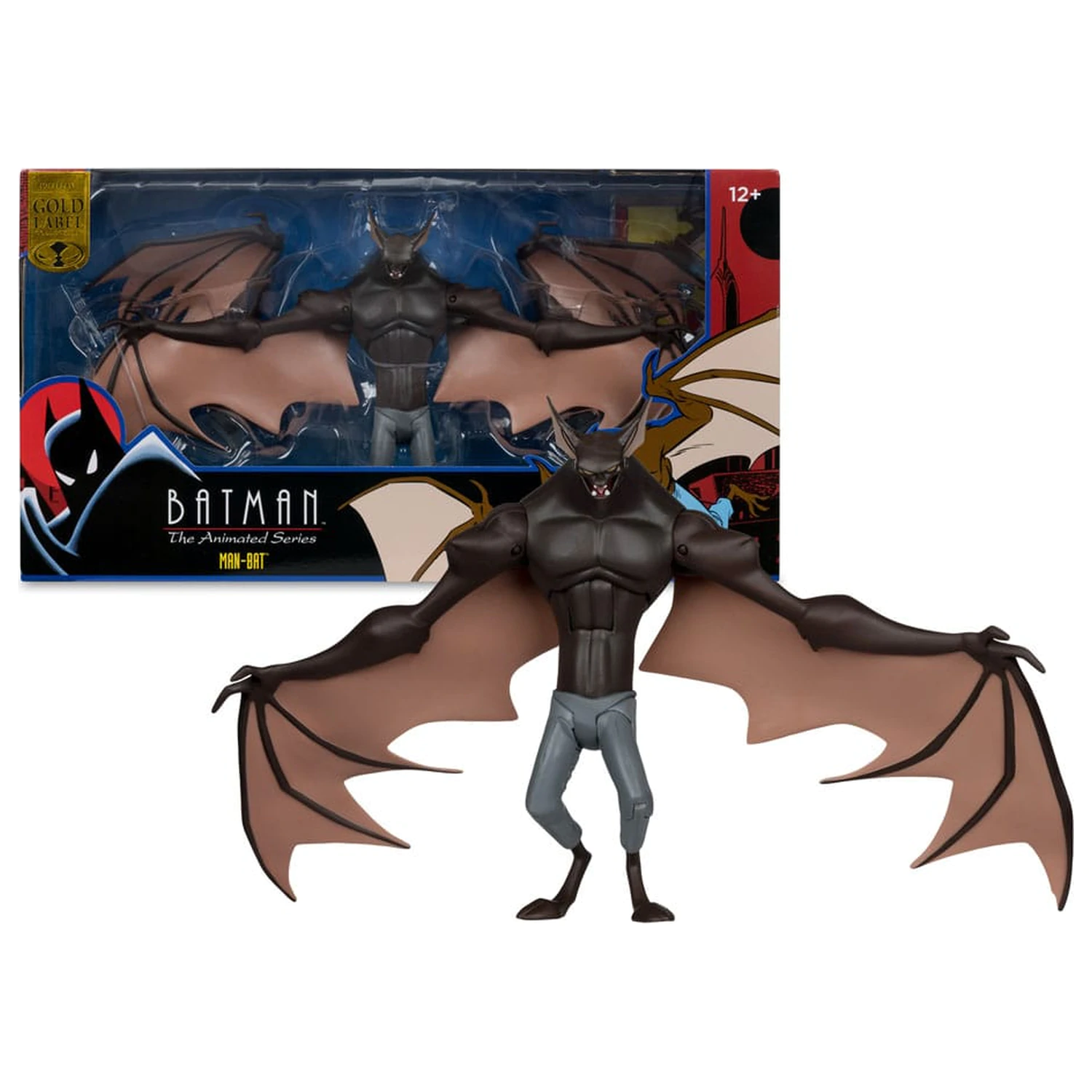 Batman: The Animated Series DC Direct Action Figure Man-Bat (Detective Comics #400) (Gold Label) 15 cm fotografija izdelka