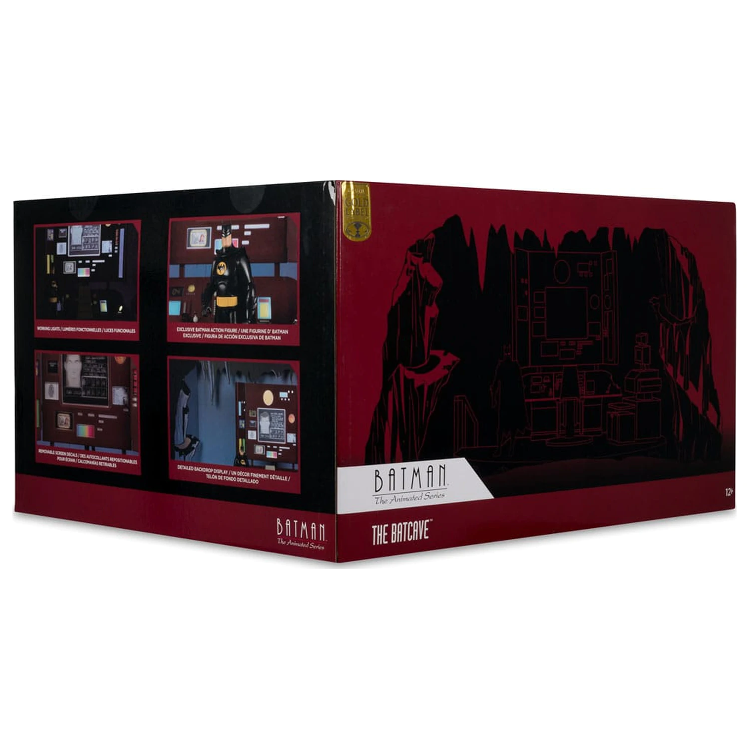 Batman: The Animated Series DC Direct Playset Jama Batcave fotografija izdelka