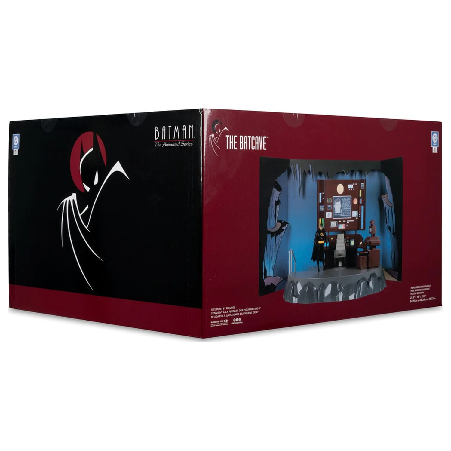 Batman: The Animated Series DC Direct Playset Jama Batcave fotografija izdelka