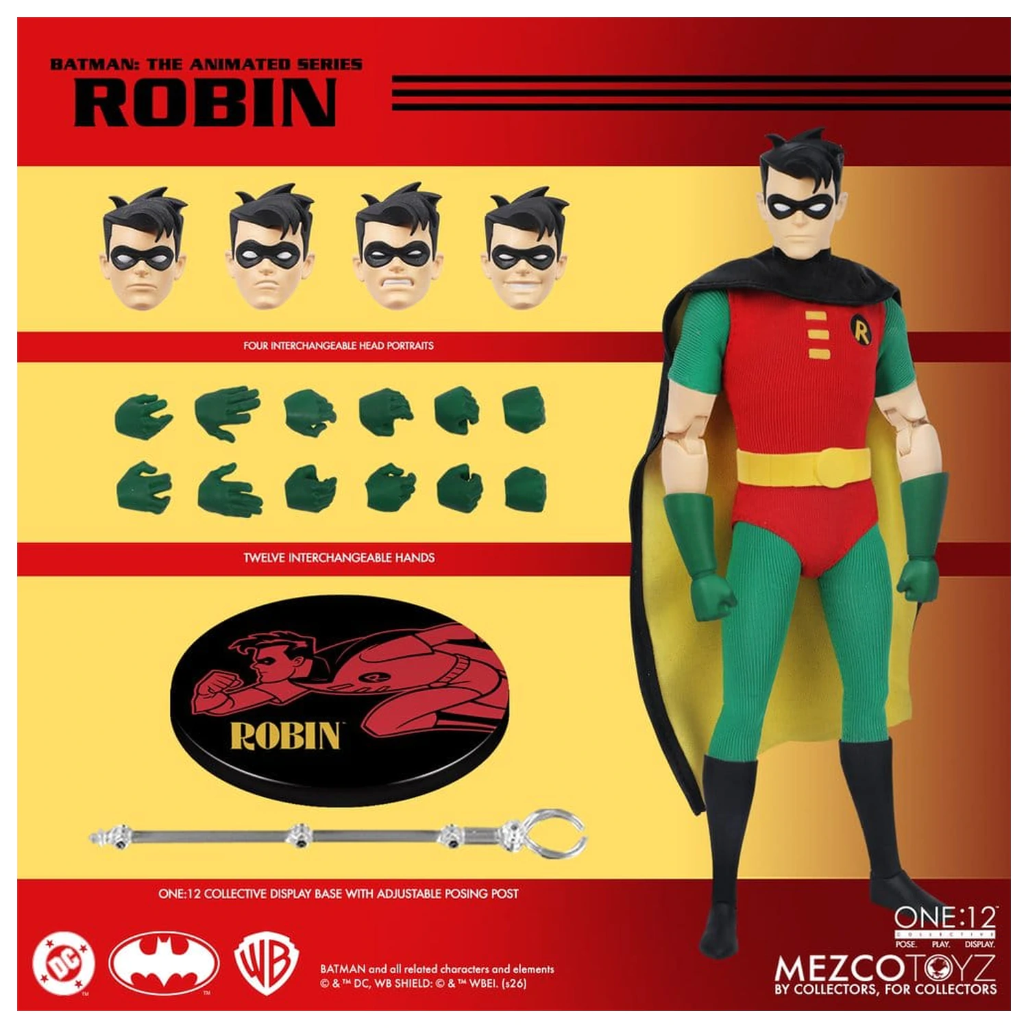 Batman: The Animated Series One:12 Collective akcijska figura 1/12 Robin 17 cm fotografija izdelka
