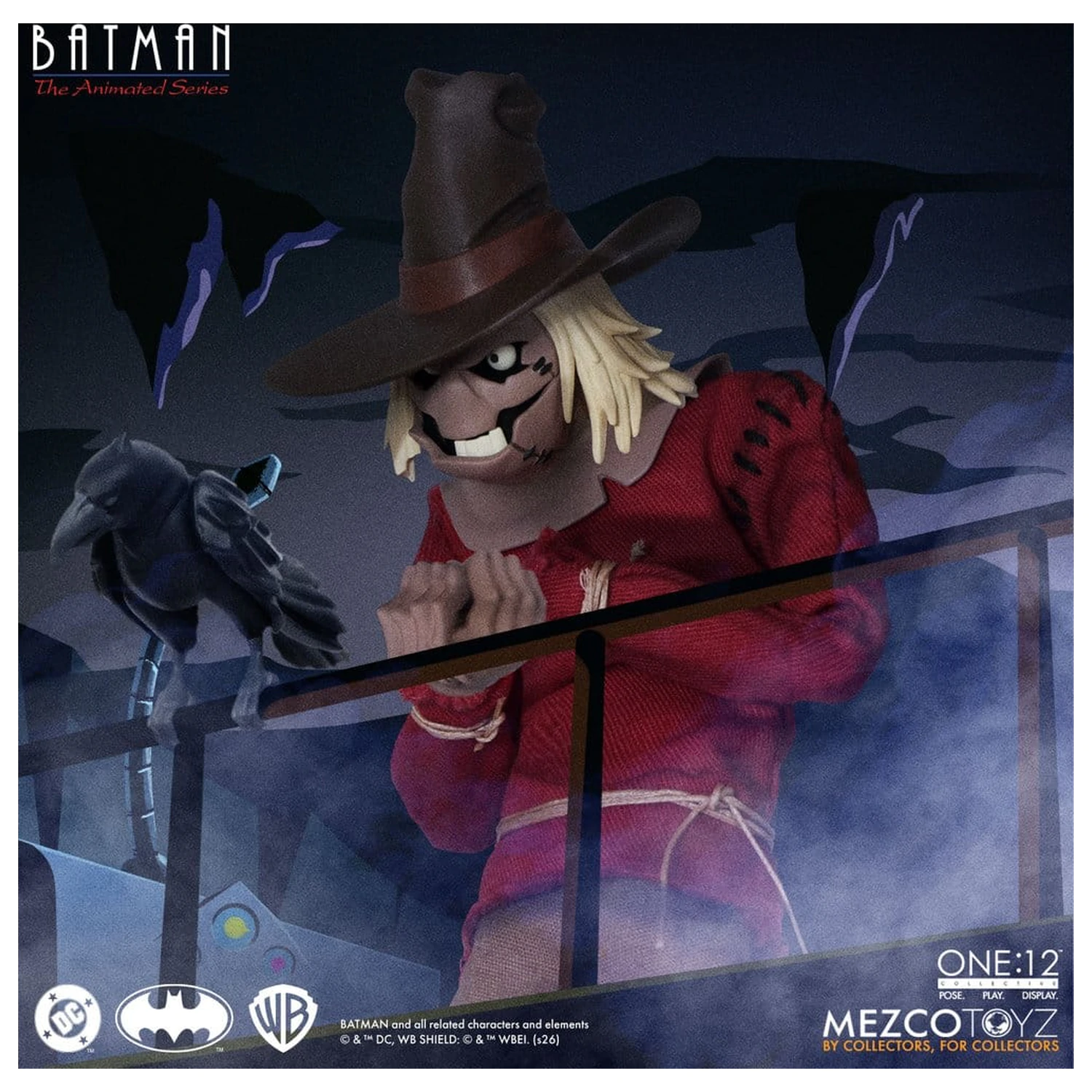 Batman: The Animated Series One:12 Collective Akcijska figura Scarecrow 17 cm fotografija izdelka