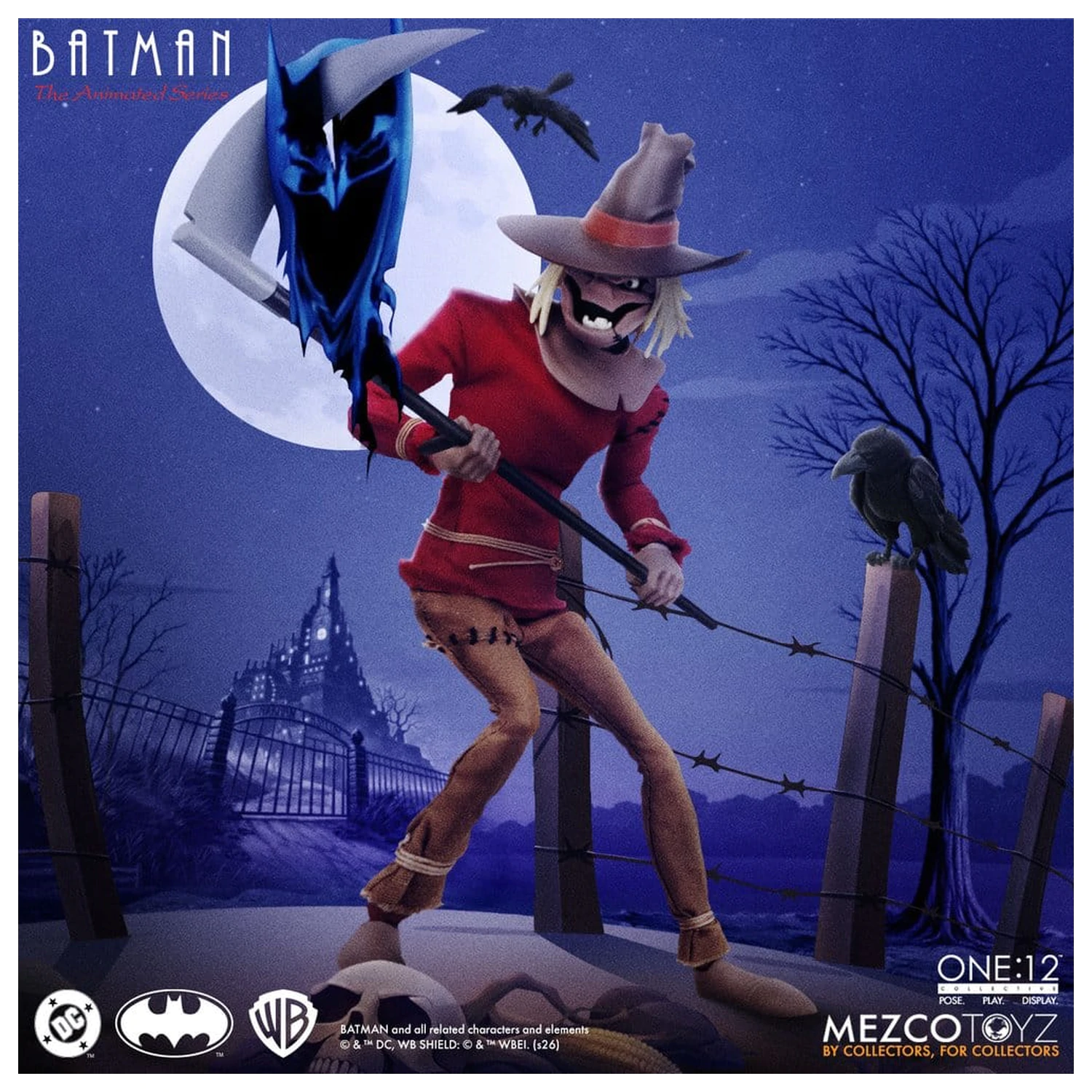 Batman: The Animated Series One:12 Collective Akcijska figura Scarecrow 17 cm fotografija izdelka