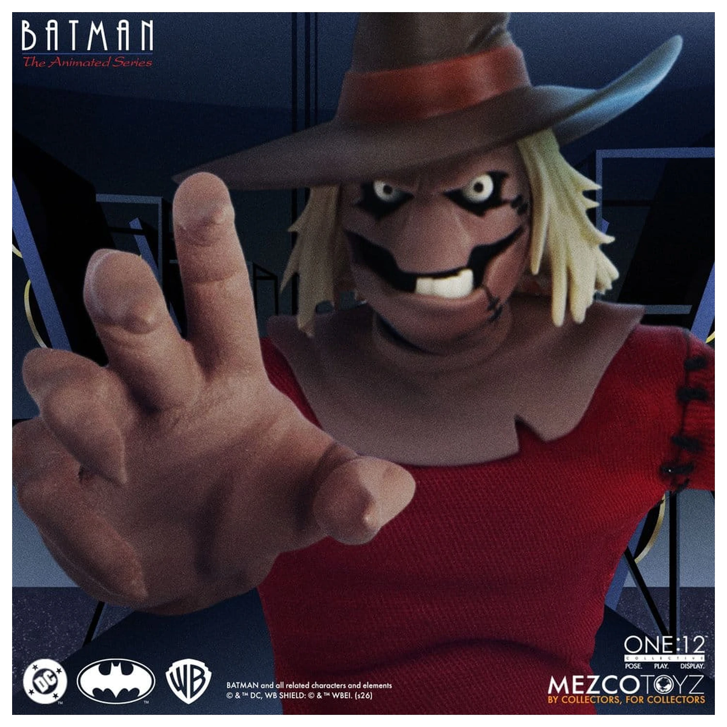 Batman: The Animated Series One:12 Collective Akcijska figura Scarecrow 17 cm fotografija izdelka