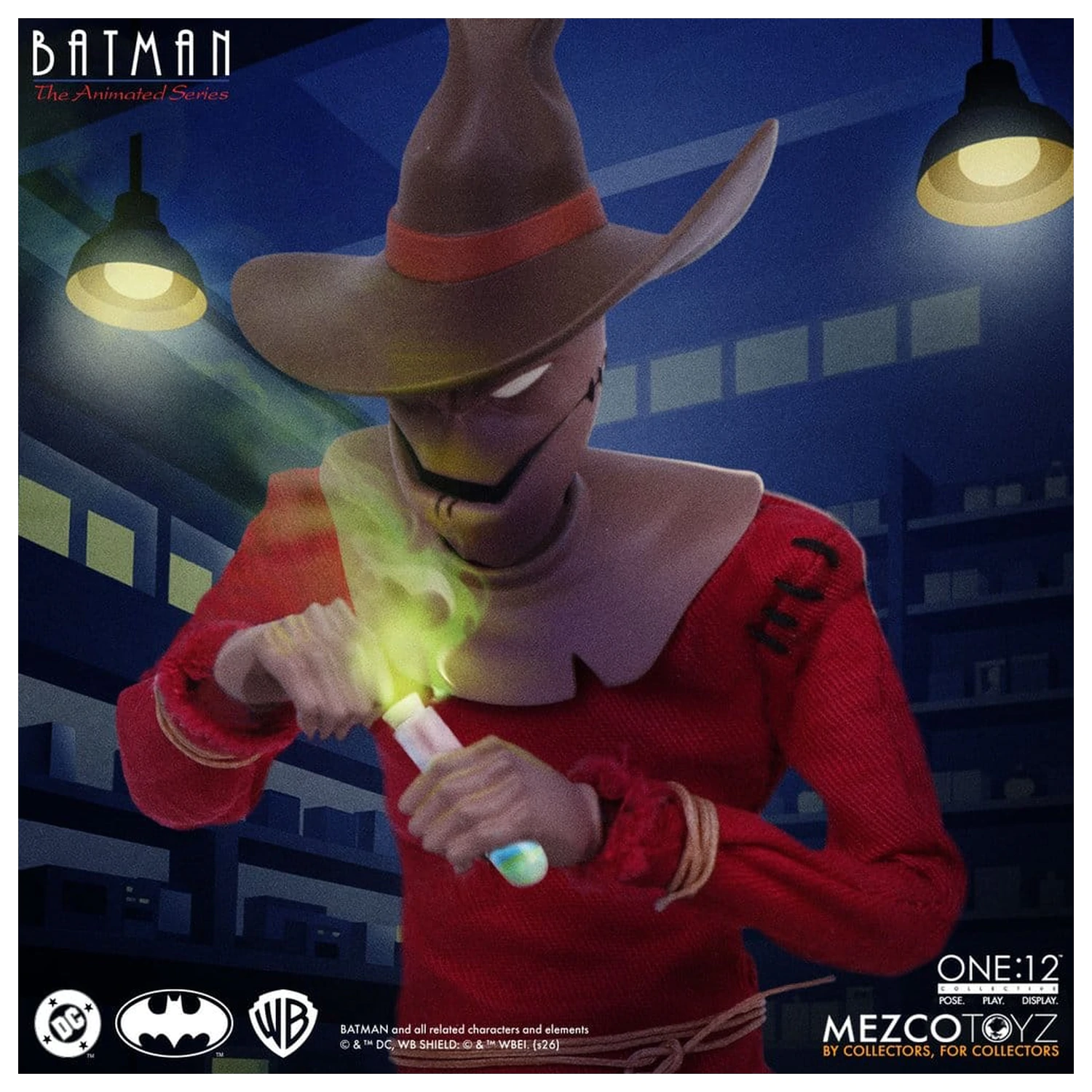 Batman: The Animated Series One:12 Collective Akcijska figura Scarecrow 17 cm fotografija izdelka