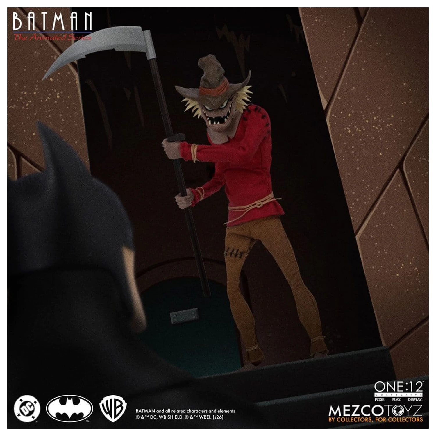 Batman: The Animated Series One:12 Collective Akcijska figura Scarecrow 17 cm fotografija izdelka