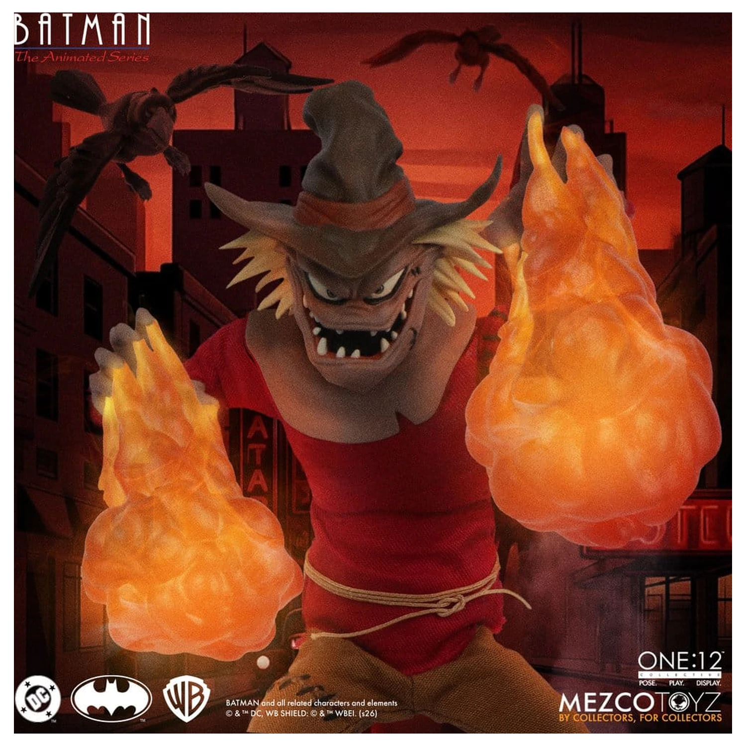 Batman: The Animated Series One:12 Collective Akcijska figura Scarecrow 17 cm fotografija izdelka