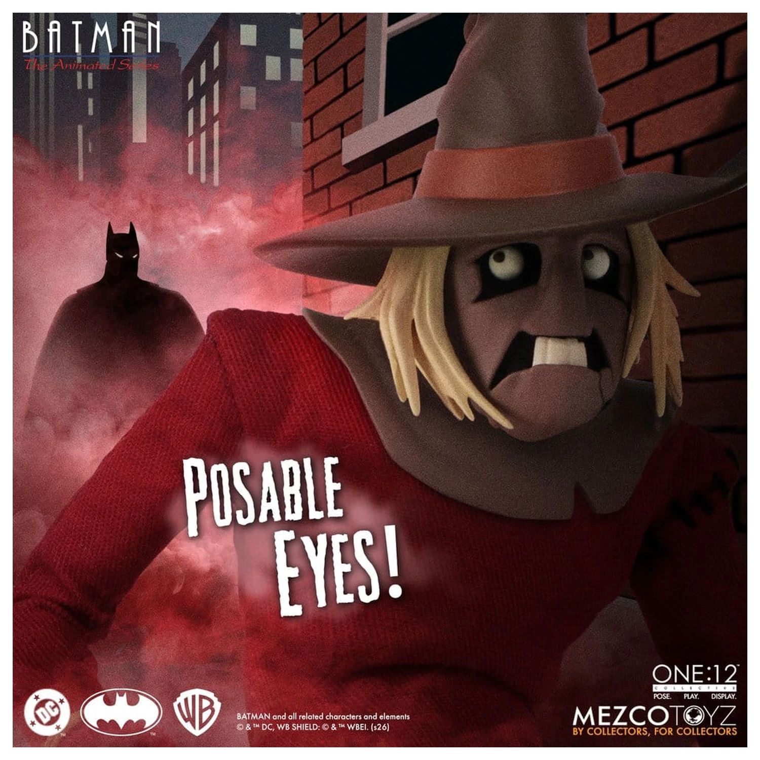 Batman: The Animated Series One:12 Collective Akcijska figura Scarecrow 17 cm fotografija izdelka