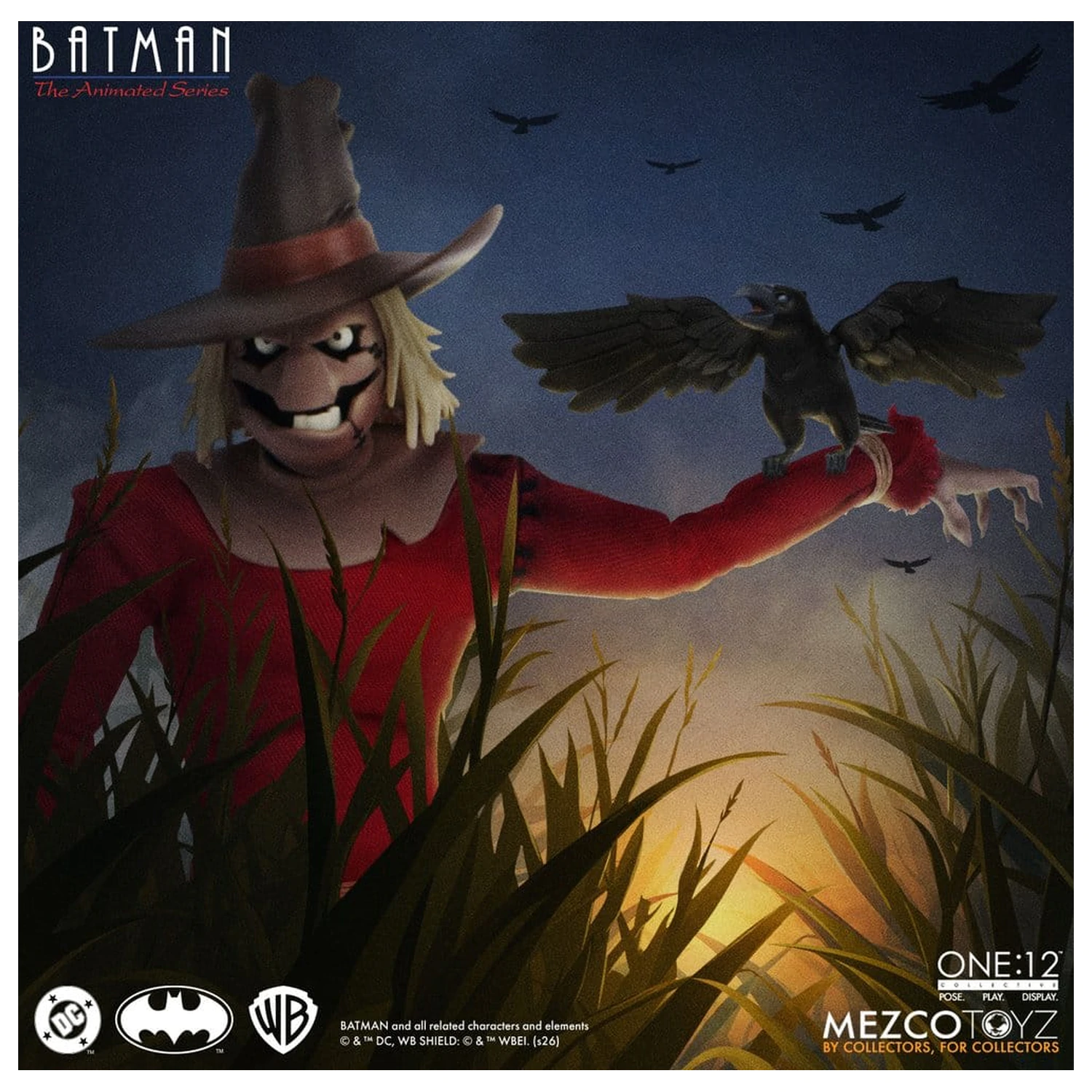Batman: The Animated Series One:12 Collective Akcijska figura Scarecrow 17 cm fotografija izdelka