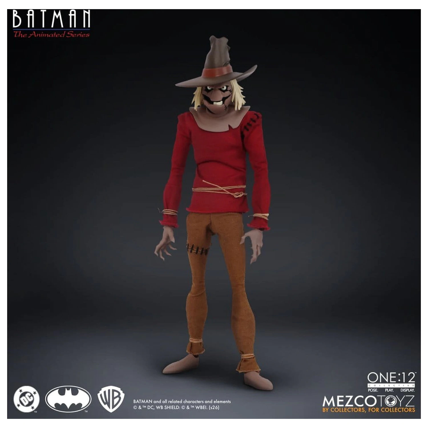 Batman: The Animated Series One:12 Collective Akcijska figura Scarecrow 17 cm fotografija izdelka