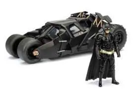 Batman The Dark Knight Diecast model 1/24 2008 Batmobile z figurico fotografija izdelka