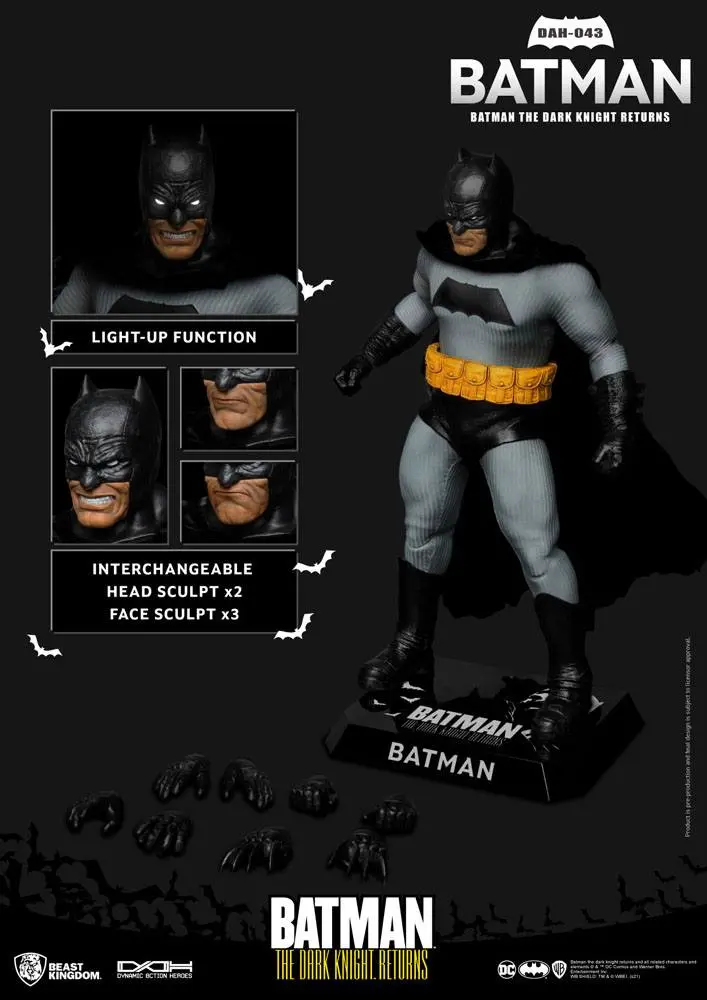 Batman The Dark Knight Return Dynamic 8ction Heroes akcijska figura 1/9 Batman 21 cm fotografija izdelka