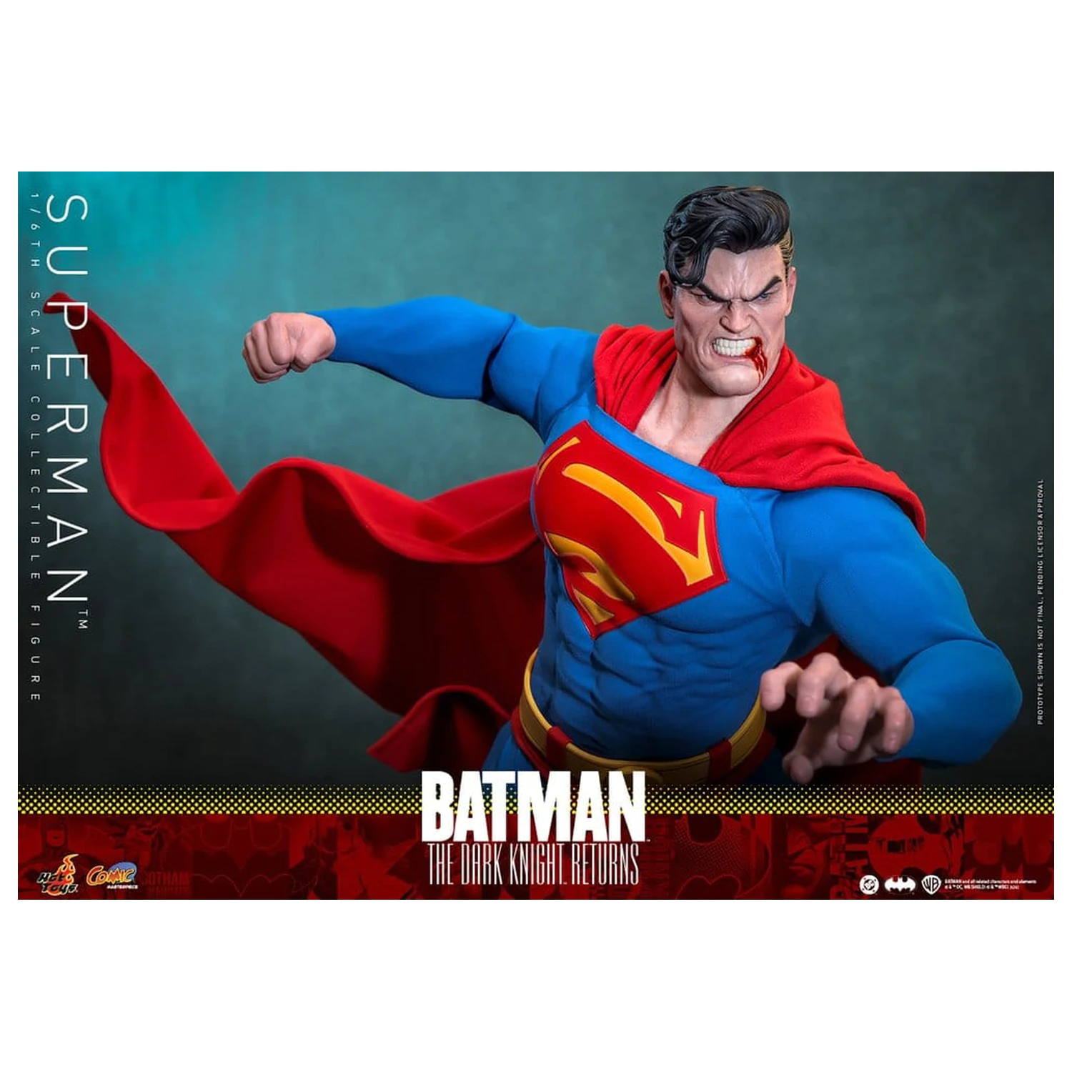 Batman: The Dark Knight Returns Comic Masterpiece akcijska figura 1/6 Superman 34 cm fotografija izdelka