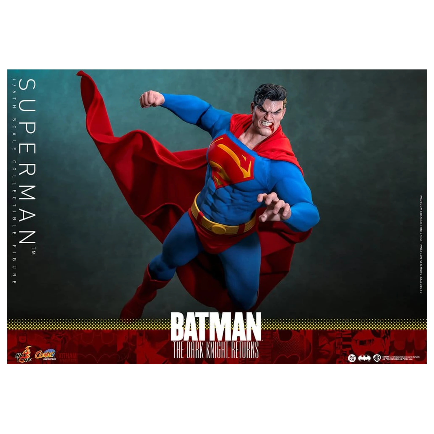 Batman: The Dark Knight Returns Comic Masterpiece akcijska figura 1/6 Superman 34 cm fotografija izdelka
