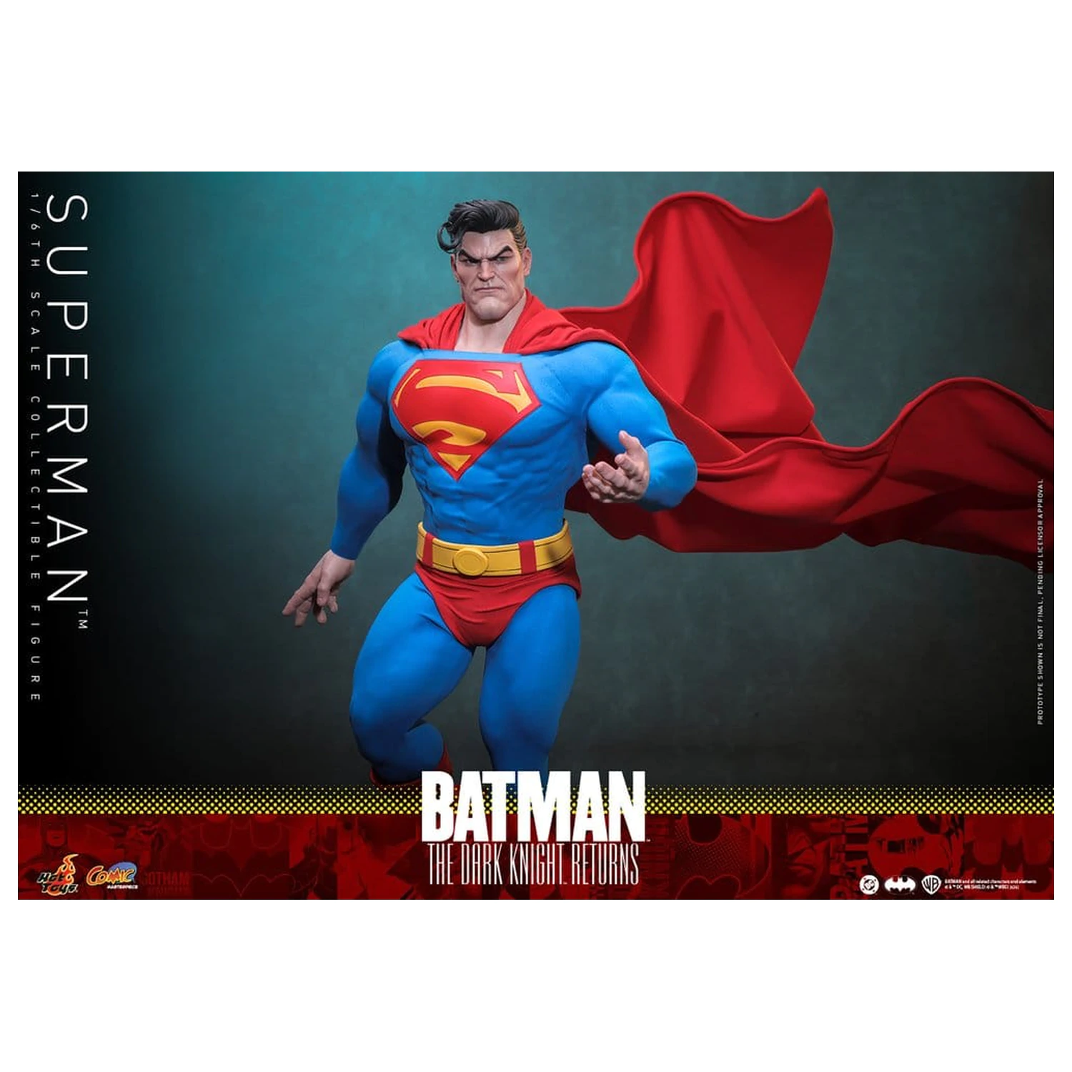 Batman: The Dark Knight Returns Comic Masterpiece akcijska figura 1/6 Superman 34 cm fotografija izdelka