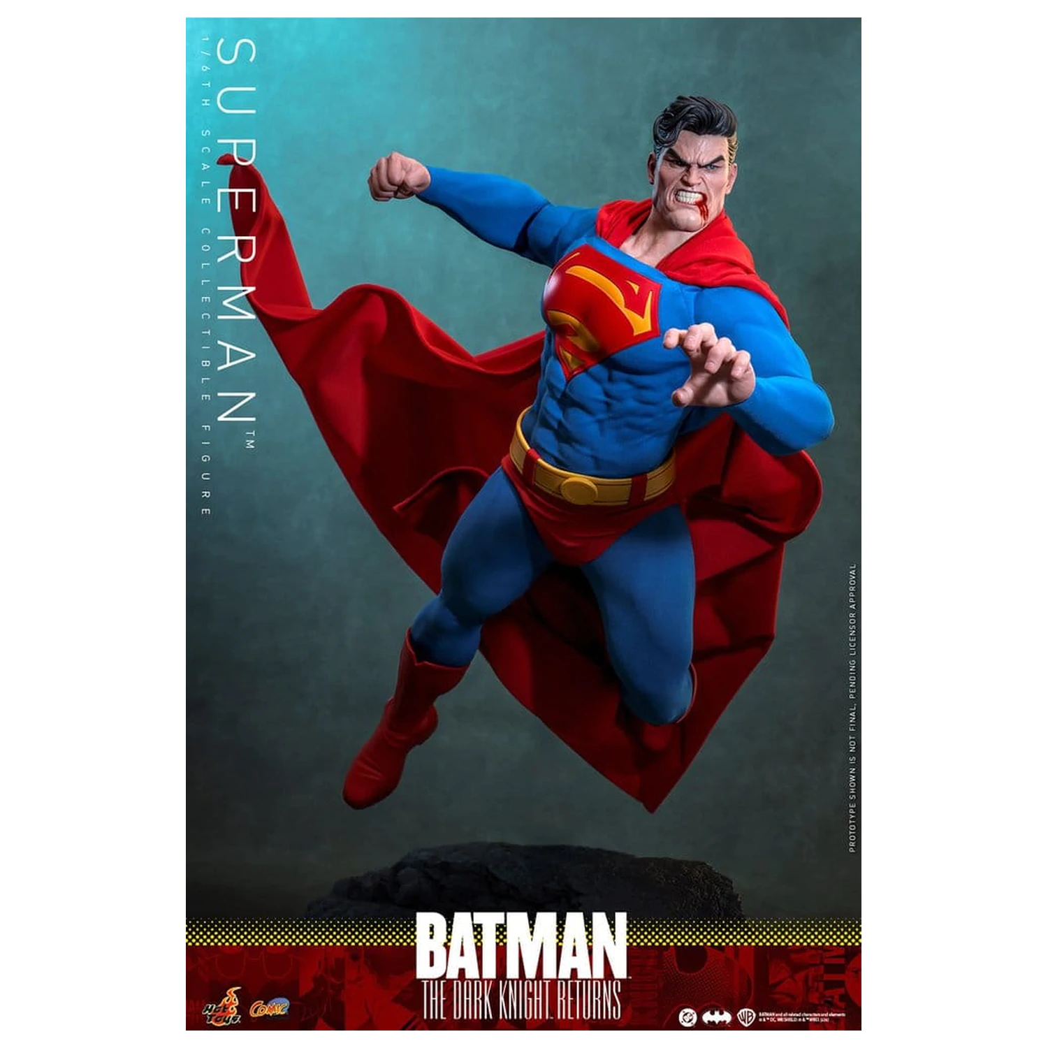 Batman: The Dark Knight Returns Comic Masterpiece akcijska figura 1/6 Superman 34 cm fotografija izdelka