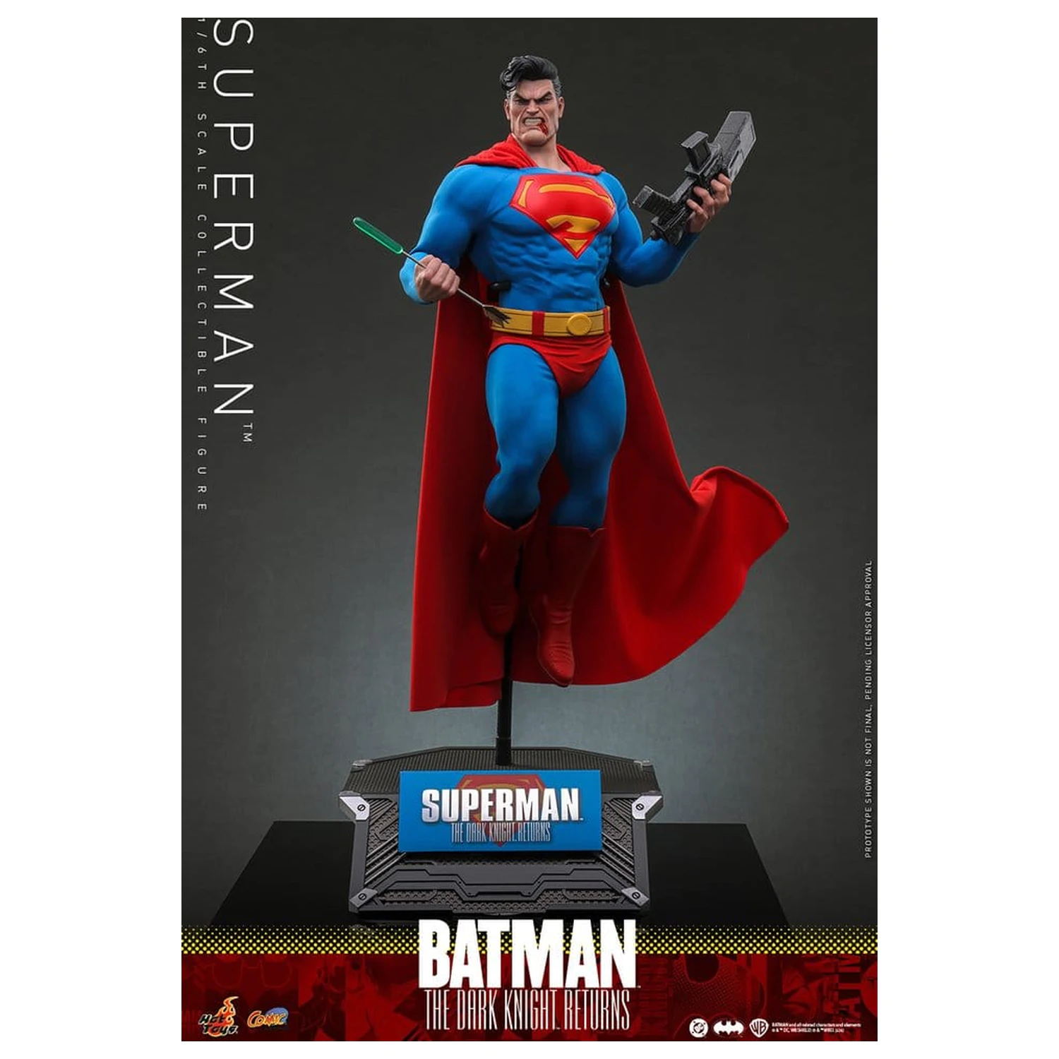 Batman: The Dark Knight Returns Comic Masterpiece akcijska figura 1/6 Superman 34 cm fotografija izdelka