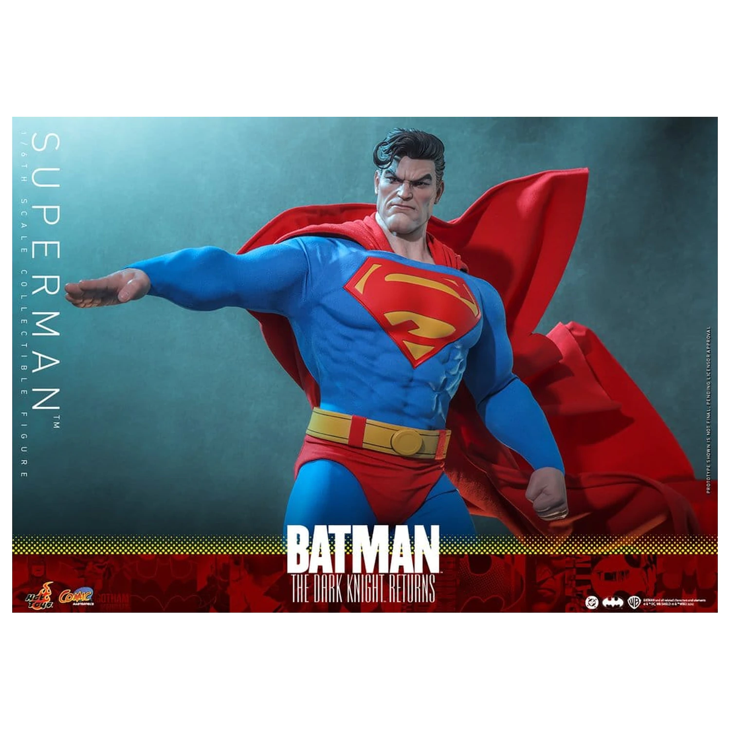 Batman: The Dark Knight Returns Comic Masterpiece akcijska figura 1/6 Superman 34 cm fotografija izdelka