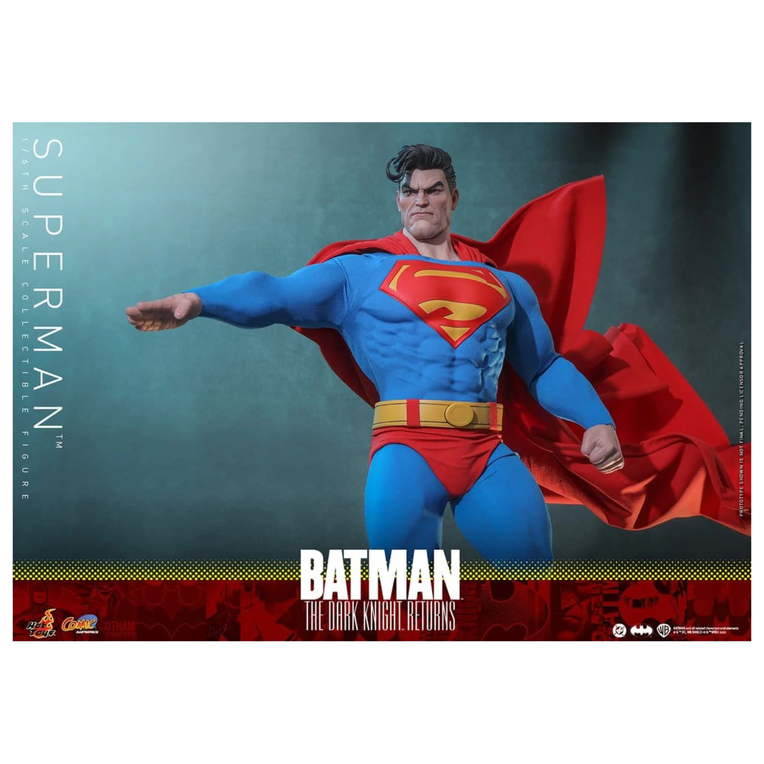 Batman: The Dark Knight Returns Comic Masterpiece akcijska figura 1/6 Superman 34 cm fotografija izdelka