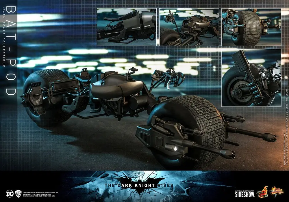 Batman The Dark Knight Rises Movie Masterpiece akcijska figura 1/6 Bat-Pod 59 cm fotografija izdelka