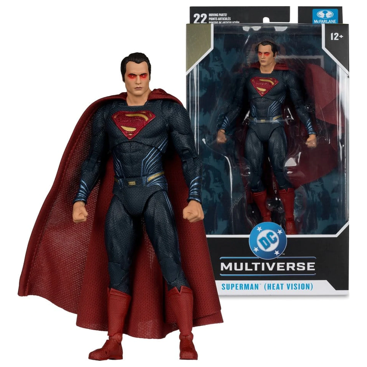 Batman v Superman: Dawn of Justice (2016) DC Theatrical Edition Akcijska figura Superman (Heat Vision) 19 cm fotografija izdelka