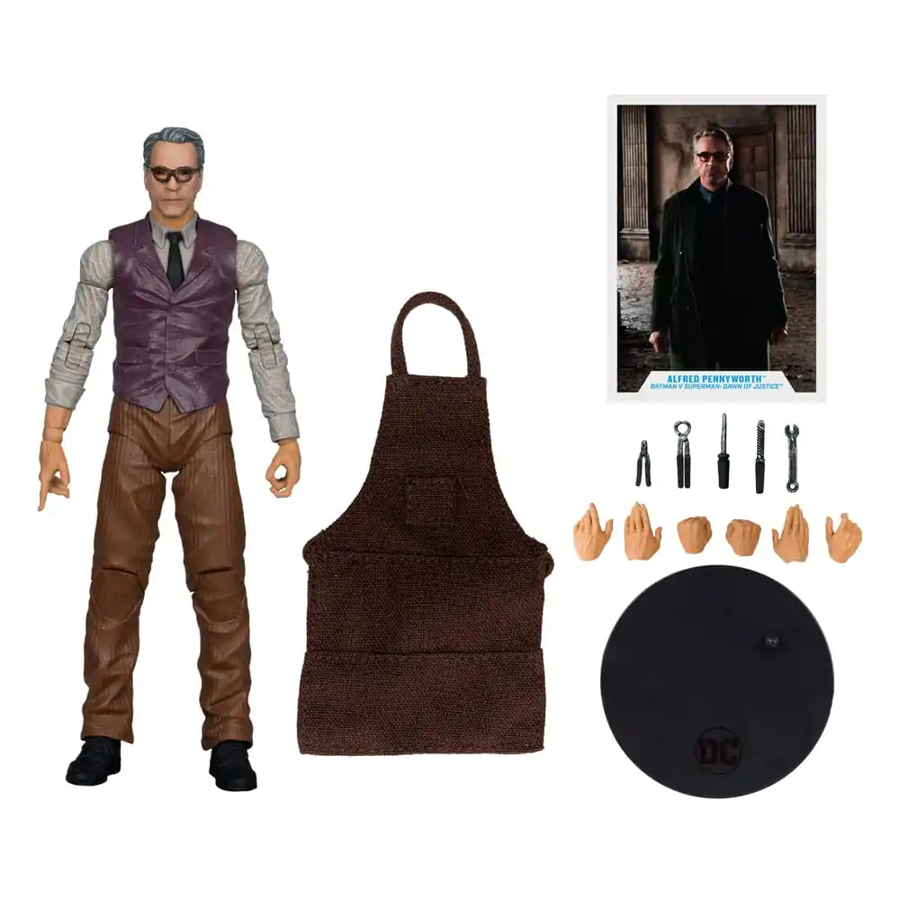 Batman v Superman: Dawn of Justice DC Multiverse Akcijska Figura Alfred Pennyworth 18 cm fotografija izdelka