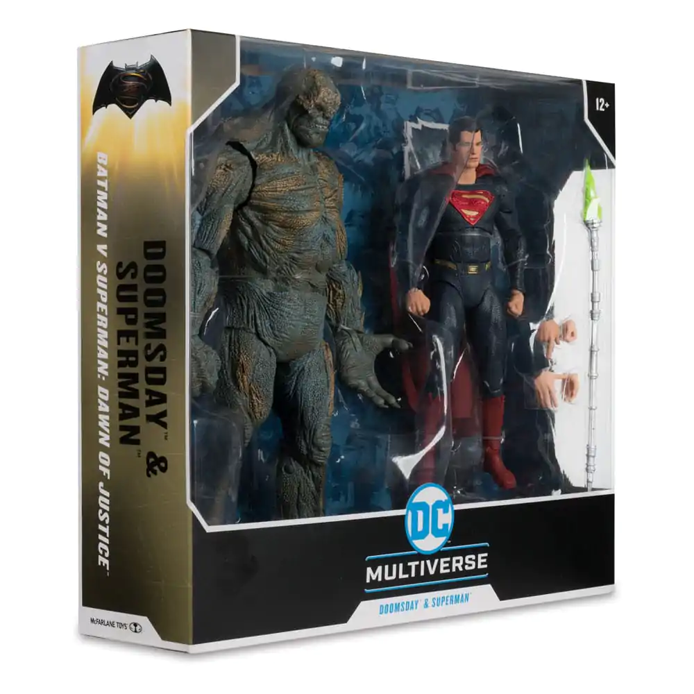 Batman v Superman: Dawn of Justice DC Multiverse Mega akcijska figura 2-Pack Doomsday & Superman fotografija izdelka