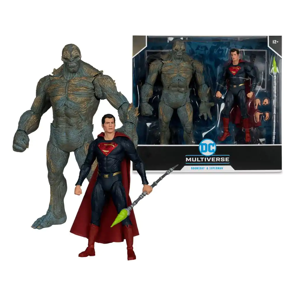 Batman v Superman: Dawn of Justice DC Multiverse Mega akcijska figura 2-Pack Doomsday & Superman fotografija izdelka