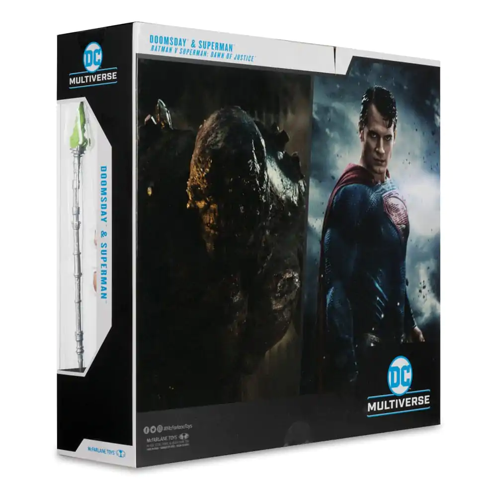 Batman v Superman: Dawn of Justice DC Multiverse Mega akcijska figura 2-Pack Doomsday & Superman fotografija izdelka