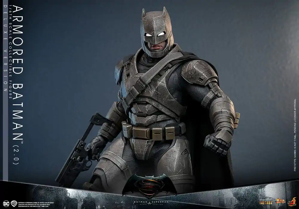 Batman v Superman: Dawn of Justice Movie Masterpiece akcijska figura 1/6 oklepni Batman 2.0 (Deluxe Version) 33 cm fotografija izdelka