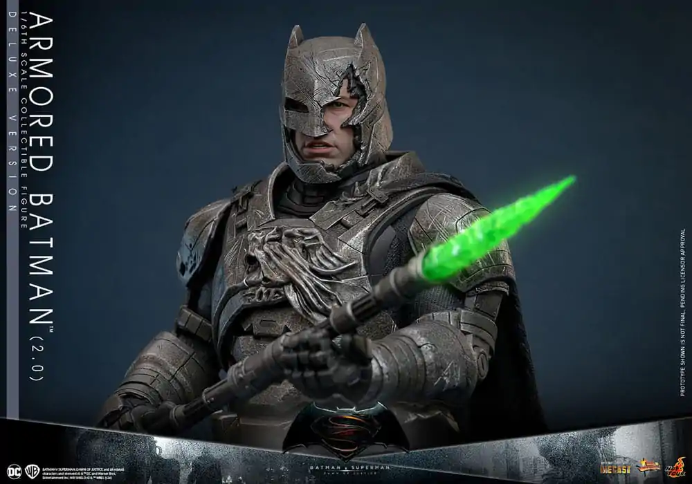 Batman v Superman: Dawn of Justice Movie Masterpiece akcijska figura 1/6 oklepni Batman 2.0 (Deluxe Version) 33 cm fotografija izdelka