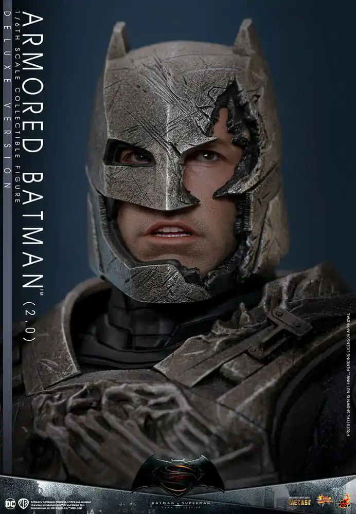 Batman v Superman: Dawn of Justice Movie Masterpiece akcijska figura 1/6 oklepni Batman 2.0 (Deluxe Version) 33 cm fotografija izdelka