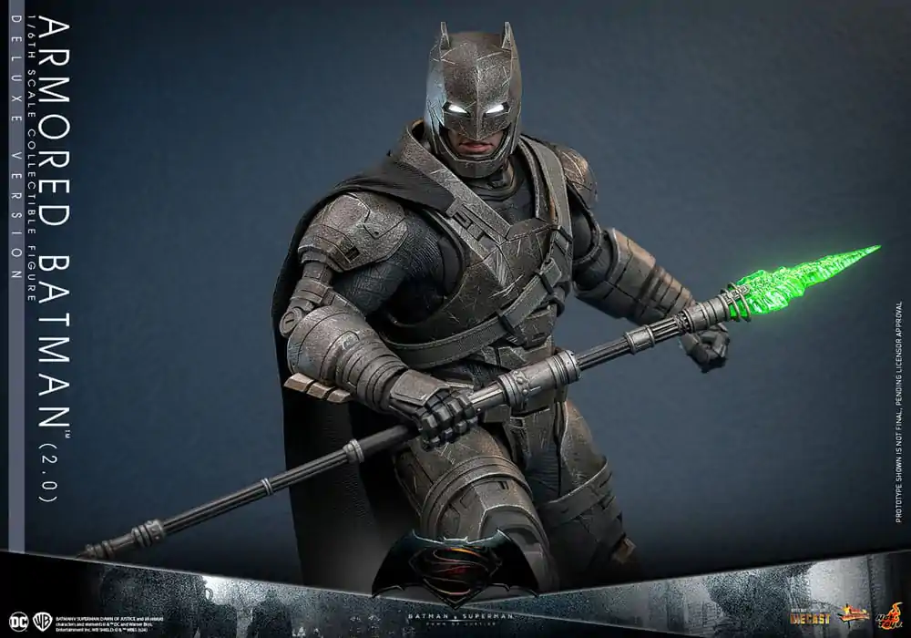 Batman v Superman: Dawn of Justice Movie Masterpiece akcijska figura 1/6 oklepni Batman 2.0 (Deluxe Version) 33 cm fotografija izdelka