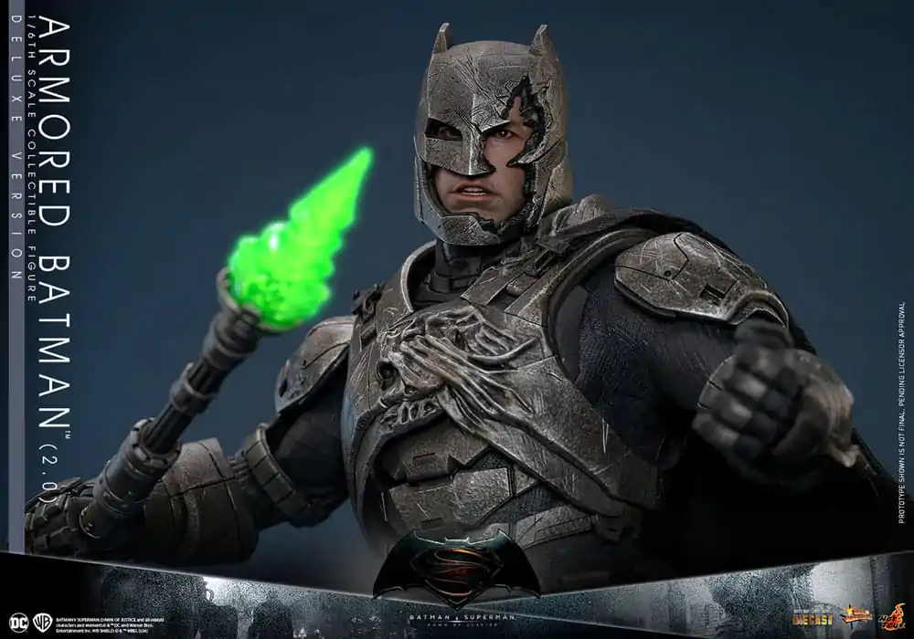 Batman v Superman: Dawn of Justice Movie Masterpiece akcijska figura 1/6 oklepni Batman 2.0 (Deluxe Version) 33 cm fotografija izdelka