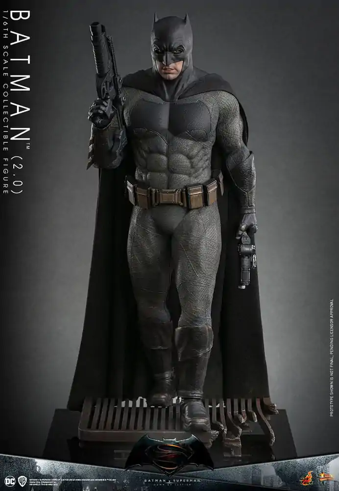 Batman v Superman: Dawn of Justice Movie Masterpiece akcijska figura 1/6 Batman 2.0 32 cm fotografija izdelka