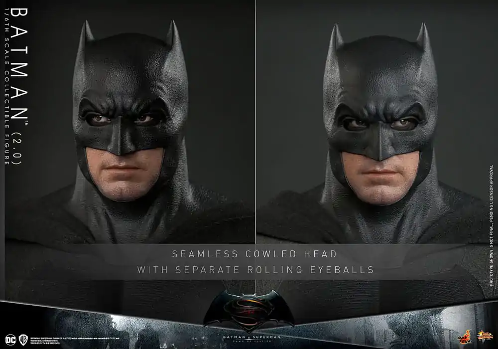 Batman v Superman: Dawn of Justice Movie Masterpiece akcijska figura 1/6 Batman 2.0 32 cm fotografija izdelka