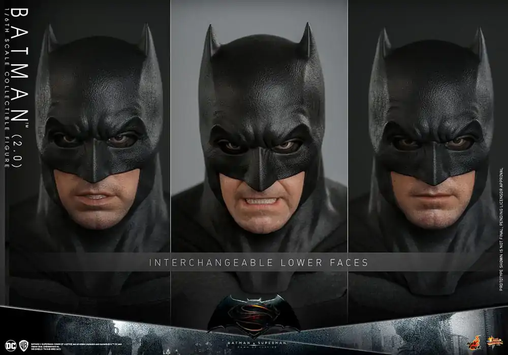 Batman v Superman: Dawn of Justice Movie Masterpiece akcijska figura 1/6 Batman 2.0 32 cm fotografija izdelka
